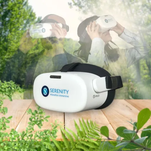 Casque Virtuel, L'innovation immersive au service du bien-être, Porto-Vecchio, Vert Émeraude